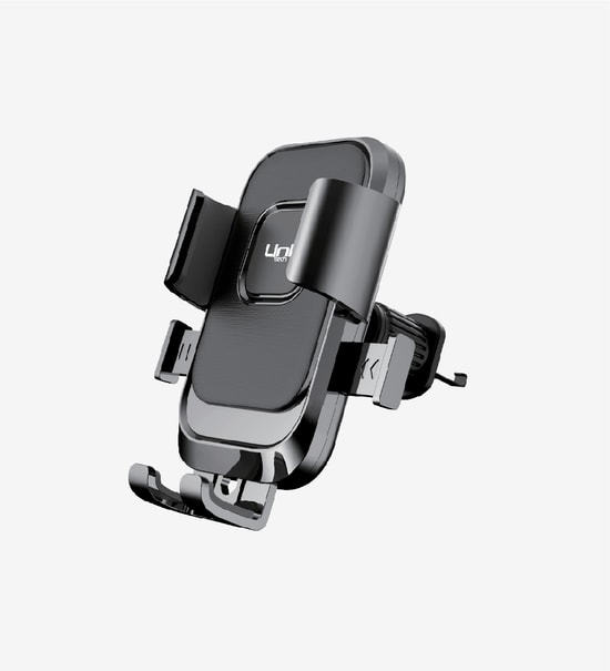 LinkTech H734e Araç İçi Telefon Tutucu - Klima Havalandırma Montajlı, Sabitleyici, Ayarlanabilir Braket