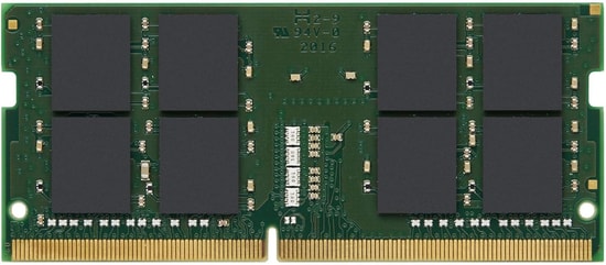 Kingston 16GB 3200MHz DDR4 CL22 SODIMM Notebook RAM (KVR32S22D8/16WP) - 2Rx8, 1.2V, Laptop Belleği