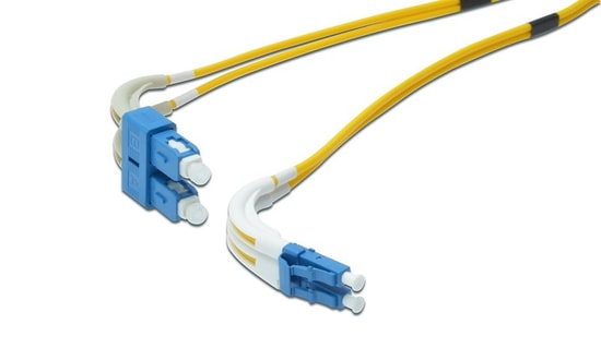 Digitus Fiber Optik Singlemode Sarı 1 Metre OS2 LC/SC Dubleks Patch Kablo (DK-2932-01) - Düşük Kayıp, Yüksek Performans
