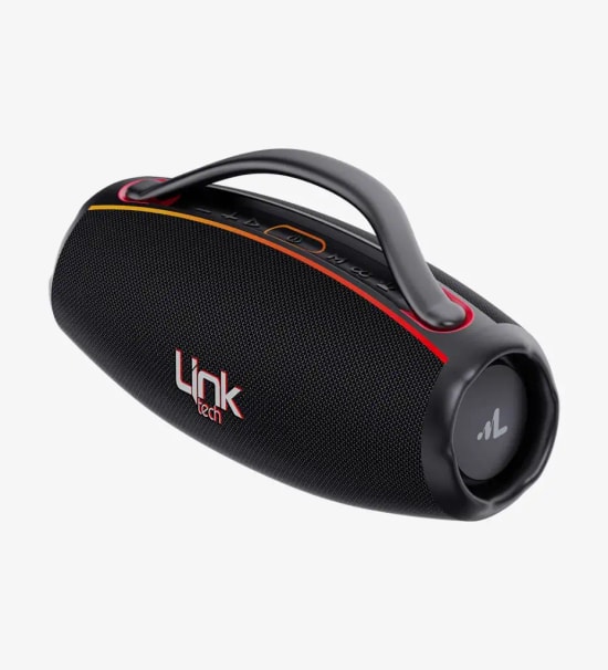 LinkTech M419 Premium 160W RGB Işıklı TWS Bluetooth Hoparlör - 80W RMS, IPX6, 7 Sürücü 4.2 Kanal, USB-C Şarj 4000mAh Pil