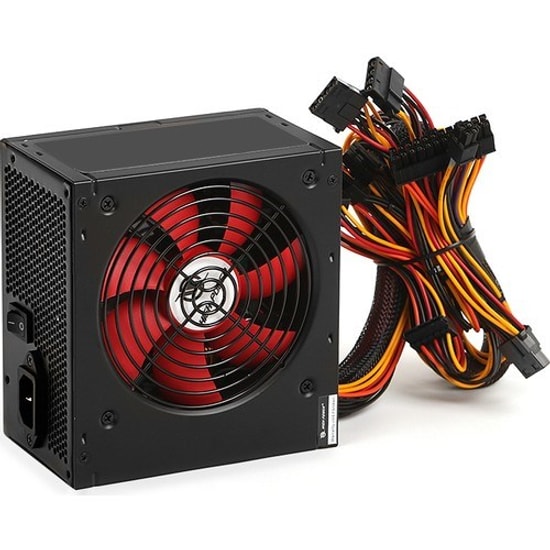 High Power Eco 700W 80+ Bronze Güç Kaynağı (HPE-700BR-A12S) - 120mm Sessiz Fan, Aktif PFC, Non-Modüler, ATX PSU