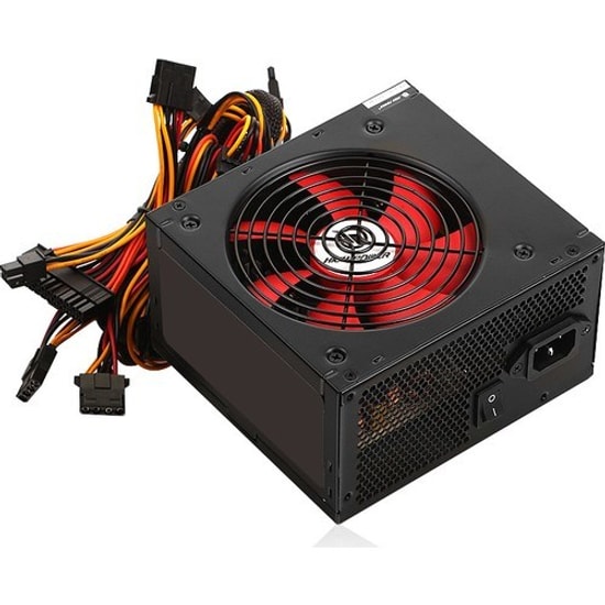 High Power Eco 700W 80+ Bronze Güç Kaynağı (HPE-700BR-A12S) - 120mm Sessiz Fan, Aktif PFC, Non-Modüler, ATX PSU