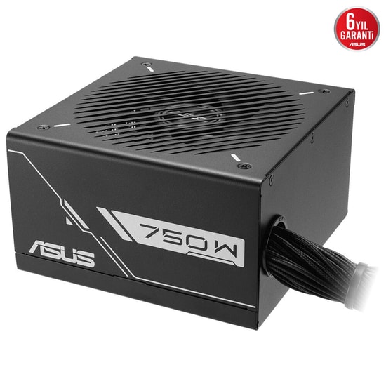 ASUS Prime 750W 80+ Bronze Güç Kaynağı (90YE00Y0-B0NA00) - 135mm Fan, Aktif PFC, 6 Yıl Garanti, 20+4pin ATX, Akım Koruma