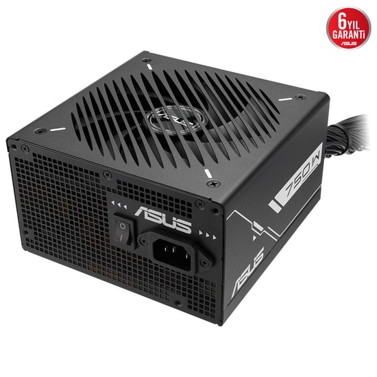 ASUS Prime 750W 80+ Bronze Güç Kaynağı (90YE00Y0-B0NA00) - 135mm Fan, Aktif PFC, 6 Yıl Garanti, 20+4pin ATX, Akım Koruma