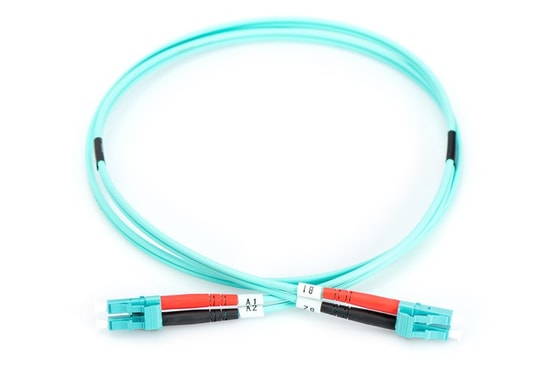 Digitus Fiber Optik Multimode Mavi 10m OM3 LC/LC Patch Kablo( DK-2533-10/3) - 10Gbit Uyumlu, Duplex, Seramik Başlıklı
