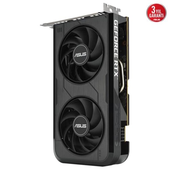 Asus Dual GeForce RTX 5050 OC 8GB GDDR6 Ekran Kartı (DUAL-RTX5050-O8G) - 128 Bit, 2677MHz, HDMI 2.1b, DP 2.1b, DLSS 4