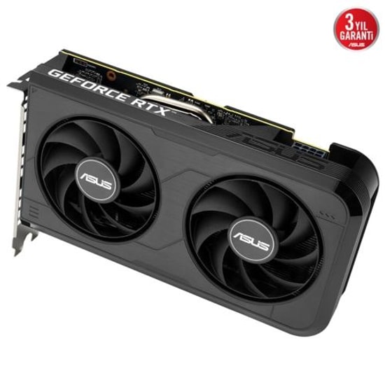 Asus Dual GeForce RTX 5050 OC 8GB GDDR6 Ekran Kartı (DUAL-RTX5050-O8G) - 128 Bit, 2677MHz, HDMI 2.1b, DP 2.1b, DLSS 4