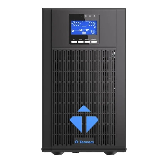 TESCOM NEOLINE 3kVA Online UPS (900040102) - LCD Ekranlı, 6x9Ah Akülü, 1F/1F, 5/10dk Besleme, Kesintisiz Güç Kaynağı