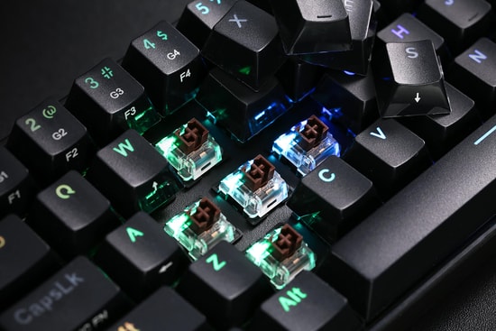 Redragon K530 Draconic Pro Türkçe Q Kablosuz (2.4G/BT) Siyah Mekanik Klavye (K530-RGB-PRO) - RGB, Şarjlı, Type-C Kablolu