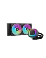DeepCool LE240-V2 ARGB Sıvı İşlemci Soğutucu - 2x120mm PWM Kontrollü Fan, 76 CFM, Alüminyum Radyatör, Hidro Rulmanlı