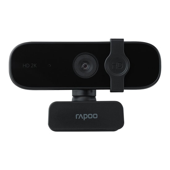Rapoo C280 1080P 2K QHD Siyah USB Webcam (19990) - 2560x1440p, Dahili Gürültü Önleyici Mikrofonlu, 30fps, USB A Kablolu