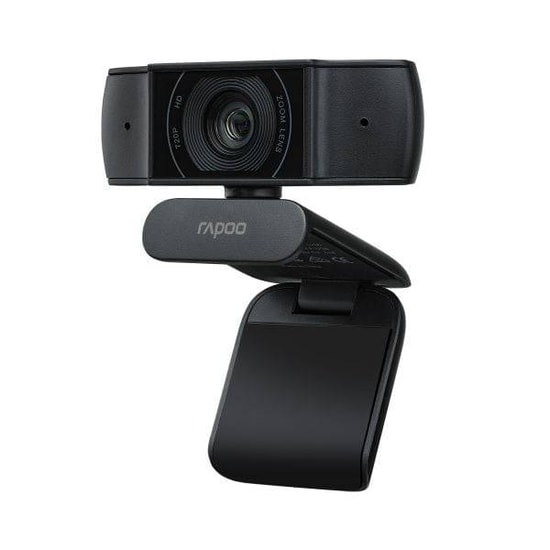 Rapoo C200 720P HD Webcam (19880) - 90 Geniş Açı, 360 Döndürme, Dahili Gürültü Önleyici Mikrofonlu, USB Tak Çalıştır