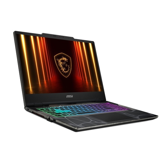 MSI Cyborg 15: Core 7-240H, 16GB DDR5 RAM, RTX 5060 8GB, 1TB SSD, 15.6" FHD 144Hz FreeDOS Gaming Laptop (B2RWFKG-208XTR)
