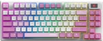 MSI FORGE GK600 TKL Wireless Violet TR Mekanik Gaming Klavye - LCD Ekran, Hot-Swap KTT HIFI Lineer Switch, PBT Tuşlar