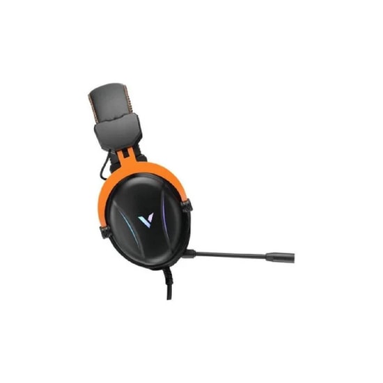 Rapoo VH350S RGB LED Oyuncu Kulaklığı (13199) - 7.1 Sanal Surround Ses, Siyah, Ergonomik Tasarım, Hassas Mikrofon