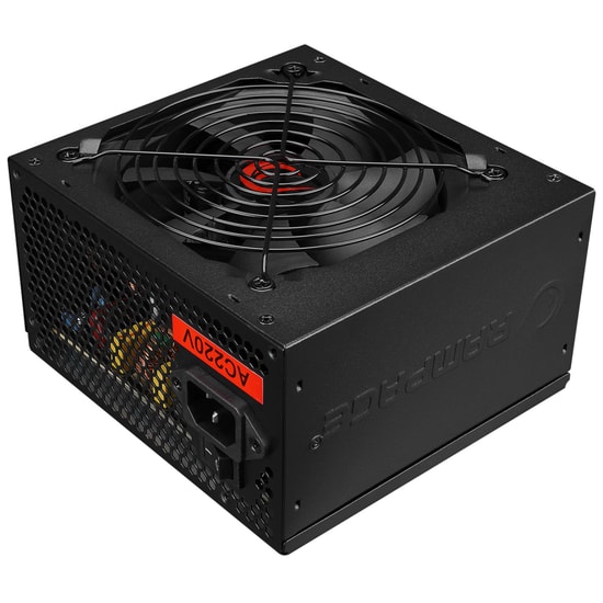 Rampage RMP-600-80P 600W 80+ Bronze Siyah ATX Güç Kaynağı - 12cm Fan, Aktif PFC, Yüzde 82 Verimli Power Supply