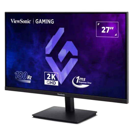 ViewSonic VX27G1-2K 27" QHD 180Hz 1ms IPS Oyuncu Monitörü - 2560x1440, 300nit, HDR10, HDMI, DP, Flicker-Free, VESA