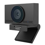 Rapoo C500AF 2160p 4K UltraHD Siyah USB Webcam (12968) - Dahili Gürültü Önleyici Mikrofonlu, 360 Dönebilir, Tak Çalıştır