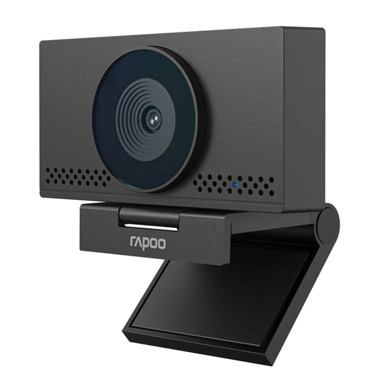 Rapoo C500AF 2160p 4K UltraHD Siyah USB Webcam (12968) - Dahili Gürültü Önleyici Mikrofonlu, 360 Dönebilir, Tak Çalıştır