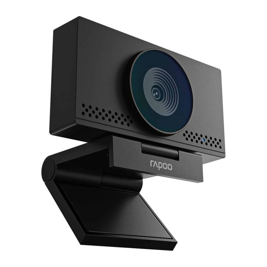 Rapoo C500AF 2160p 4K UltraHD Siyah USB Webcam (12968) - Dahili Gürültü Önleyici Mikrofonlu, 360 Dönebilir, Tak Çalıştır