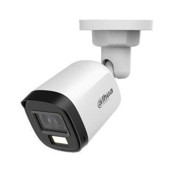 Dahua HAC-B1A21-U-IL-A 2MP Çift Işıklı Bullet Kamera - 3.6mm Lens, 30m IR, HDCVI, Mikrofonlu Akıllı Güvenlik Kamerası