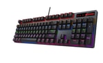 Rapoo V500PRO TR Q Mekanik Gaming Klavye (13034) - RGB Aydınlatma, Alüminyum Gövde, USB Kablo, Brown Switch