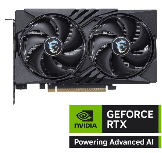MSI GeForce RTX 5050 Gaming OC 8GB GDDR6 Ekran Kartı - 128Bit, 2647MHz, DX12, PCIe 5.0, 3xDP HDMI, DLSS 4, NVIDIA Reflex