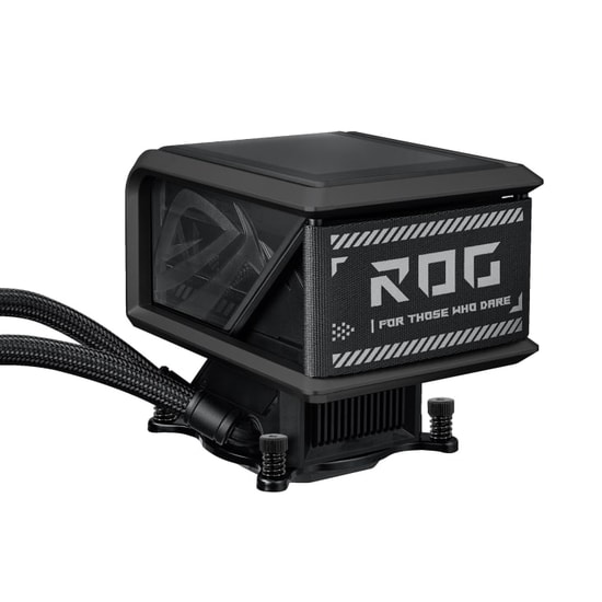 ASUS ROG Ryuo IV SLC 360 ARGB Sıvı CPU Soğutucu (90RC0151-B0EAY0) - 6.7" Kavisli AMOLED Ekran, 3x12cm MF-12C Fan, 72CFM