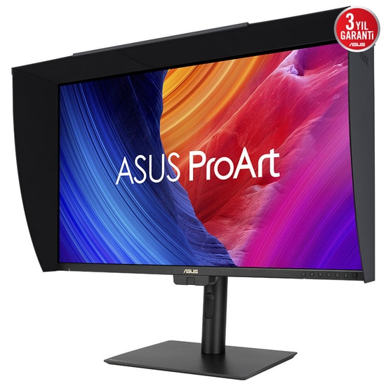 ASUS ProArt PA27UCGE 27" 4K HDR IPS Profesyonel Monitör - 3840x2160, 160Hz, 1ms, 600nit, HDR10, Calman Ready, 96W USB-C