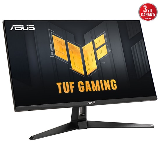 Asus TUF Gaming VG27AQ5A 27" QHD 210Hz 0.3ms Fast IPS Oyuncu Monitörü - 2560x1440, 300nit, ELMB Sync, FreeSync Premium