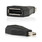 Dark DK-HD-AMDPXDP Mini DisplayPort - DisplayPort Dişi Siyah Çevirici - Full HD Video Aktarımı, DisplayPort 1.2