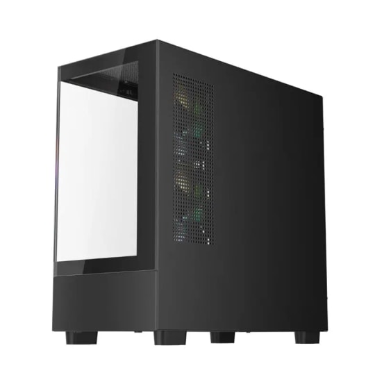 1st Player Miku MI5 Siyah 750W 80+ Silver ARGB M-ATX Oyuncu Kasası (MI5-BLK-6F-S750W) - Temperli Cam, ATX 3.1, USB 3.0