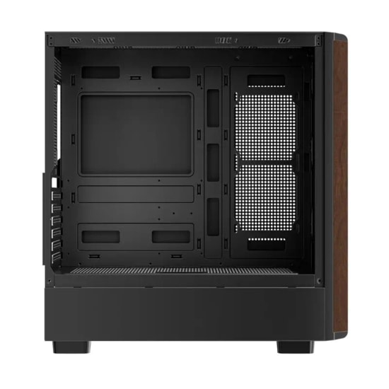 1st Player WD5 Siyah 750W 80+ Silver ATX 3.1 Kasa (WD5-BLK-4F-S750W) - 4x12cm ARGB Fan, Temperli Cam, USB 3.0