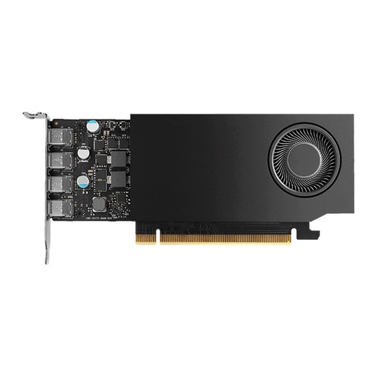 PNY Nvidia RTX A400 4GB GDDR6 Profesyonel Ekran Kartı (VCNRTXA400-SB) - 64Bit, 1762MHz, 4x mDP, ATX, 8nm, DX12