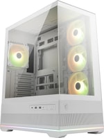 MSI MAG PANO 110R PZ Beyaz ATX Oyuncu Kasası - 270 Panoramik, 4x12cm ARGB Fan, 20Gbs Type-C, 3x2.5" 3x3.5" Yuva