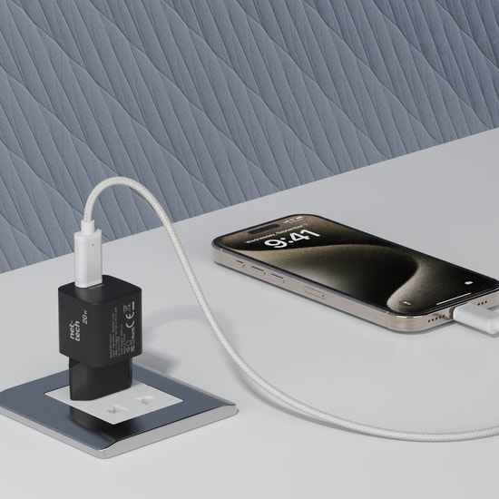 Nettech NT-HCH11 Siyah 20W PD Hızlı Şarj Aleti (3000mAh) - USB C Çıkış, Akıllı Şarj, Akım Koruma Özelliği, Kompakt Gövde