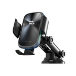 Nettech NT-CHC31 15W Qi3.0 Şarjlı Araç İçi Cam Vakumlu Telefon Tutucu - Klima Klipsli, Güçlü Magnet, FOD Sensör