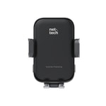 Nettech NT-CHC32 15W Mıknatıslı Araç Telefon Tutucu (NT-111935) - Vakumlu, Klima Klipsli, Güçlü Magnet, FOD Sensör