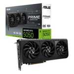 Asus Prime GeForce RTX 5050 OC 8GB GDDR6 Ekran Kartı (90YV0N70-M0NA00) - 128bit, 2707MHz, 130W, HDMI, 3xDP, DLSS 4, DX12