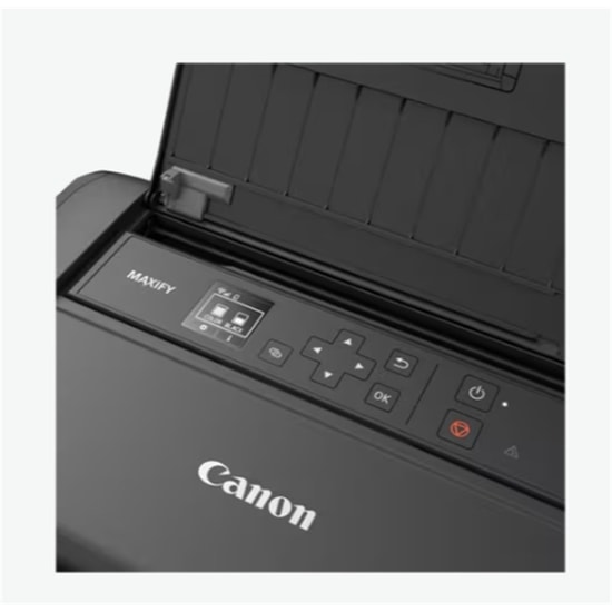 Canon MAXIFY BX110 Şarjlı Taşınabilir A4 Renkli Yazıcı - Mobil, Wi-Fi, 9ppm, 5ipm, Akıllı Cihaz Uyumlu, OLED Ekranlı
