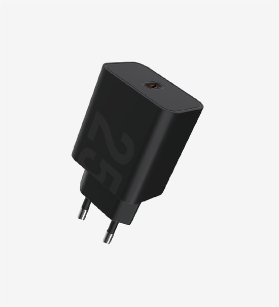 LinkTech T458e Strong 25W PD QC 4.0 Siyah Hızlı Şarj Aleti - 3A, Type-C Çıkışlı, Eco Friendly, Akım Korumalı