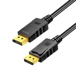 Sensei SP-DP/DP 4K 60Hz Altın Uçlu 1.8 Metre DisplayPort Kablo (SP-DP/DP-0018) - DP to DP, Yüksek Performans