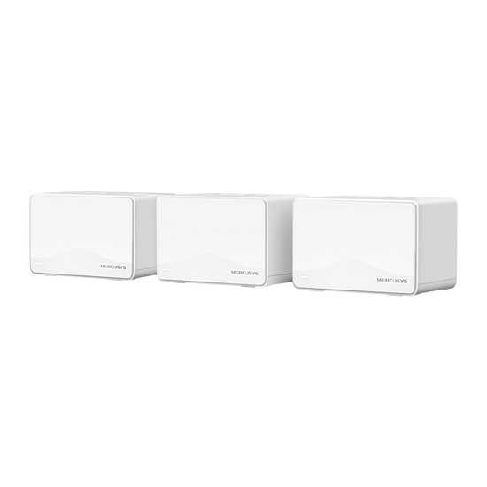 TP-Link Mercusys Halo H25BE (3'lü Paket) BE3600 Mesh WiFi 7 Access Point Router - 3.6Gbps, 4K-QAM, Multi-RU, 3xGb Port