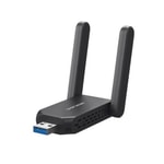 TP-LINK Mercusys MA72XH AX1800 Yüksek Kazançlı USB Ağ Adaptörü - WiFi 6, MU-MIMO, Çift Anten, 2.4/5 GHz, Tak Çalıştır