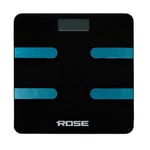 Nettech Rose RB-201 Vücut Ölçüm Dijital Tartı (NT-114933) - Akıllı Yağ Ölçer, Bluetooth Bağlantı, Ultra İnce Tasarım