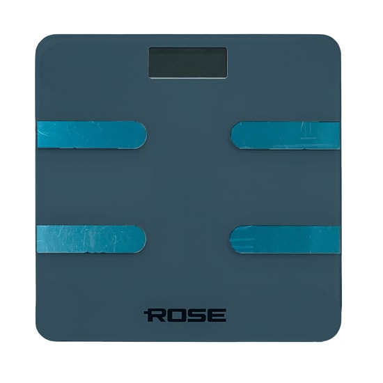 Nettech Rose RB-201 Vücut Ölçüm Dijital Tartı (NT-114933) - Akıllı Yağ Ölçer, Bluetooth Bağlantı, Ultra İnce Tasarım