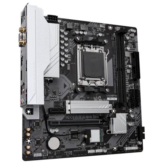 GIGABYTE B650M GAMING WIFI 6E Anakart: AMD B650, AM5, DDR5 6400MHz, Wi-Fi 6E, PCIe 4.0, BT 4.2, Micro ATX