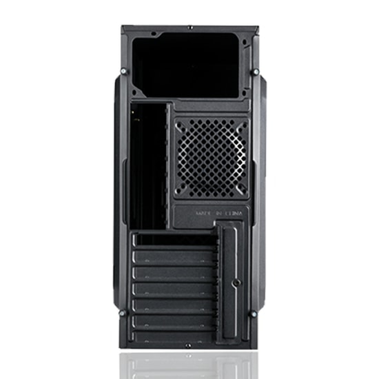 Vento TA-K61 350W ATX Midi Tower Siyah Kasa - 3x USB, 80mm Fan, 2x 2.5" SSD, 3x 3.5" HDD Yuvalı Oyuncu Kasası