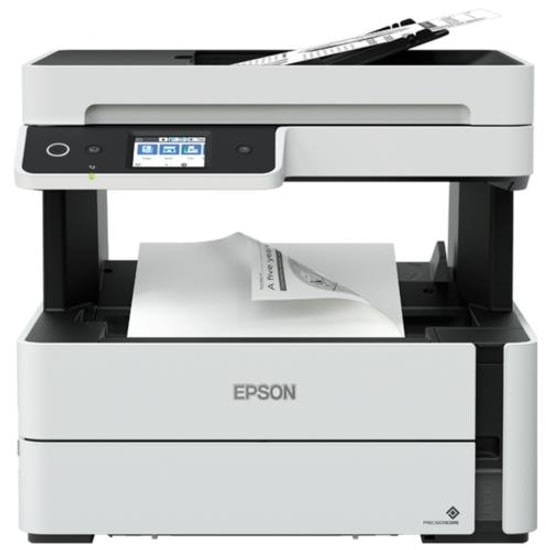Epson EcoTank M3180 Tanklı Siyah Beyaz Yazıcı - 39ppm, A4, WiFi, Ethernet, ADF, Faks, Tarayıcı ve Fotokopi Özellikli