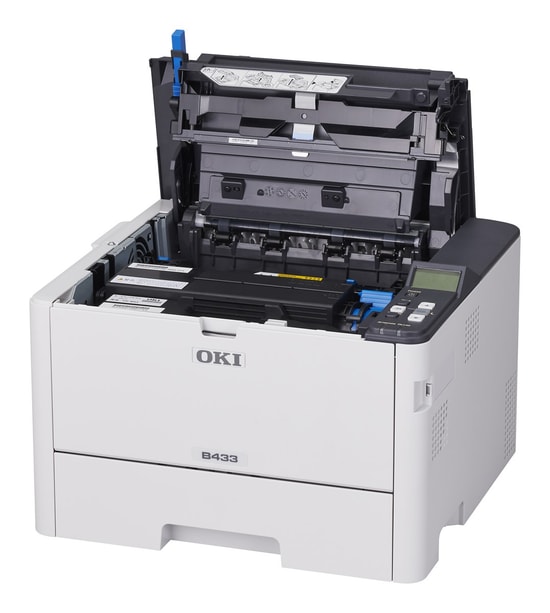 OKI B433DN Siyah Beyaz Mono Lazer Yazıcı (9006231) - A4, 40ppm, 1200x1200dpi, Çift Taraflı Baskı, 512MB Bellek, Ethernet